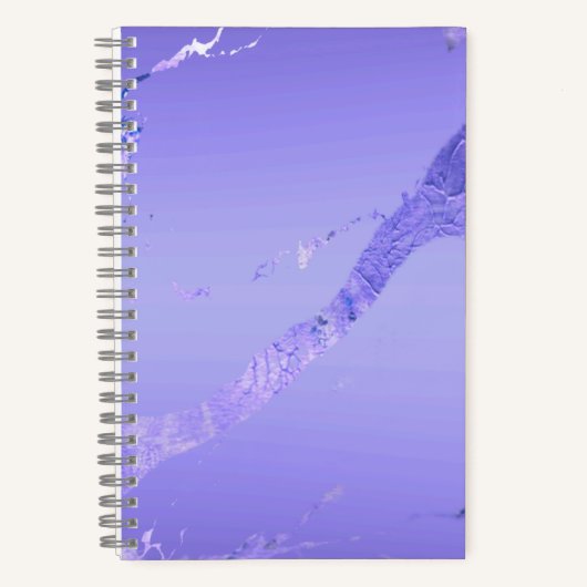 Light Purple with Metallic Accents Notebook Notitieboek (Voorkant)