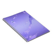 Light Purple with Metallic Accents Notebook Notitieboek (Rechterzijde)