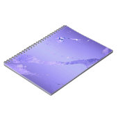 Light Purple with Metallic Accents Notebook Notitieboek (Linkerzijde)