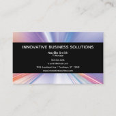 Light Radiation Technology IT Communication Visitekaartje (Voorkant)