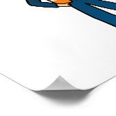 Light Rocket Scientist Girl Poster (Hoek)