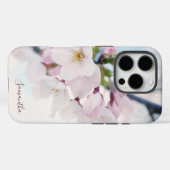 Light Roze Cherry Blosbezem Floral - Aangepast Case-Mate iPhone Case (Achterkant (horizontaal))