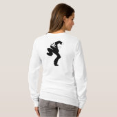 Light Rudegirl Hoodie T-shirt (Achterkant volledig)