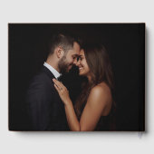 Light Rust Folie Gastboek Foto Gastboek Textuur Gastenboek (Achterkant)