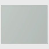 Light Sage Grey Solid Cadeaupapier (Vlak)