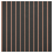 Light Salmon & Black Stripes/Lines Pattern Stof (Swatch)