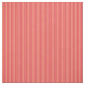 Light Salmon & Crimson Stripes Stof (Swatch)