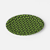 Light Shamrocks Night Papieren Bordje (Gekanteld)