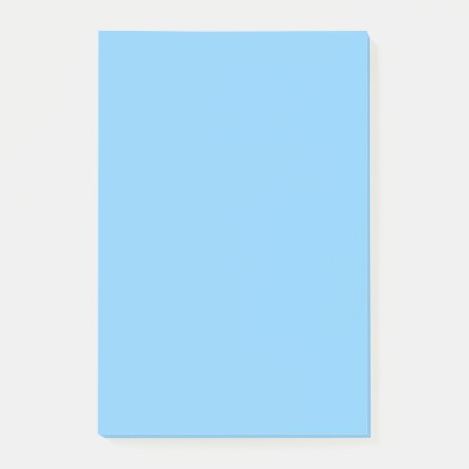Light Sky Blue Bold Color Complementen Post-it® Notes (Voorkant)