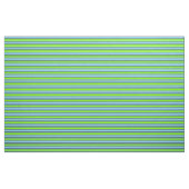 Light Sky Blue, Chartreuse en Midnight Blue Lines Stof (Yard (91,4 cm))