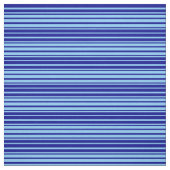 Light Sky Blue en Dark Blue Pattern van Stripes Stof (Swatch)