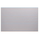Light Sky Blue en Dark Salmon Stripes Stof (Fat Quarter)