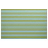Light Sky Blue en Green Lined/Striped Patroon Stof (Yard (91,4 cm))