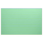 Light Sky Blue en Green Lines/Stripes Pattern Stof (Yard (91,4 cm))