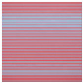 Light Sky Blue en Red Color Pattern Stof (Swatch)