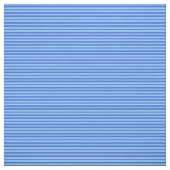 Light Sky Blue en Royal Blue Colour Lined Pattern Stof (Swatch)