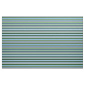 Light Sky Blue, Grey, Mint Cream, Green & Black Stof (Fat Quarter)