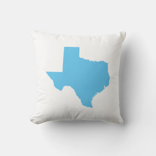 Light Sky Blue Texas Kussen