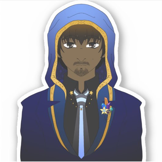Light_Skylar Sticker (Voorkant)