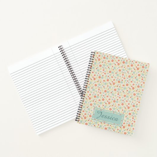 Light Spring Busy Floral - Aangepast Notitieboek (Binnen)