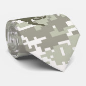 Light Storm Digital Camouflage Deer Camo Stropdas (Opgerold)