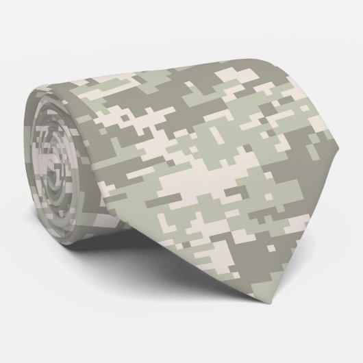 Light Storm Urban Digital Camo  Stropdas (Opgerold)