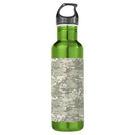 Light Storm Urban Digital Camo  Waterfles (Voorkant)