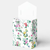 Light  Summer Floral Pattern Bedankdoosjes (Geopend)