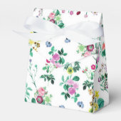 Light  Summer Floral Pattern Bedankdoosjes (Voorkant Zijde)