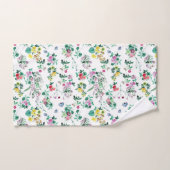 Light  Summer Floral Pattern Handdoek (Handdoek)