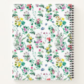 Light  Summer Floral Personalized Notitieboek (Achterkant)