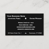 Light Tech Digital-Visitekaartje Visitekaartje (Achterkant)