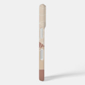 Light Terracotta Boho Tropical Monstera Leaf Case-Mate iPhone Case (Achterkant / Rechts)