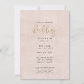 Light Terracotta Wedding Instant Digital Download Kaart (Voorkant)