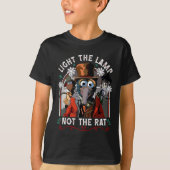 Light The Lamp Not The Rat Christmas  T-shirt (Voorkant)
