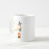 Light The Lamp Not The Rat Funny Christmas Matchin Koffiemok (Voorkant links)