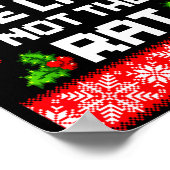 Light The Lamp Not The Rat Funny Christmas Matchin Poster (Hoek)