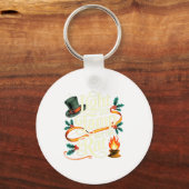 Light The Lamp Not The Rat Funny Christmas Matchin Sleutelhanger (Voorkant)
