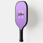 Light to Medium Lavender Ombre Monogrammed Pickleball Paddle (Links)