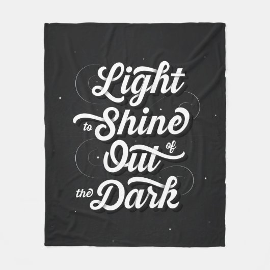 Light to Shine Fleece Blanket (medium) (Voorkant)