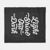 Light to Shine Fleece Blanket (medium) (Voorkant (Horizontaal))