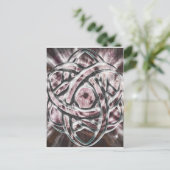Light Triquetra Briefkaart (Staand voorkant)