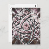 Light Triquetra Briefkaart (Voorkant / Achterkant)