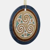 Light Tris Pendant/Ornament Keramisch Ornament (Rechts)