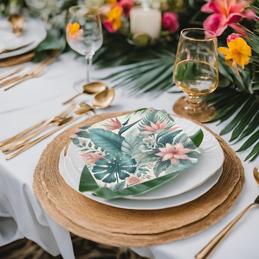 Light Tropical Essence Papier Onderzetter