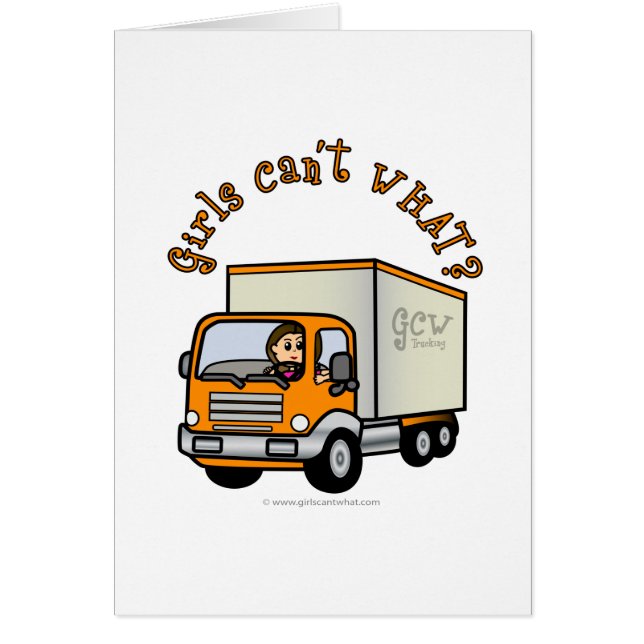 Light Trucker Girl (Voorkant)