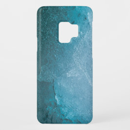 Light Turquoise Abstract Ice Case-Mate iPhone 14 Hoesje
