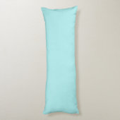 Light Turquoise Body Pillow Lichaamskussen (Achterkant (Verticaal))