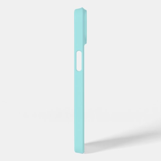 Light Turquoise iPhone 14 Hoesje (Achterkant / Rechts)