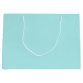Light Turquoise Large Gift Bag Large Cadeautasje (Voorkant)